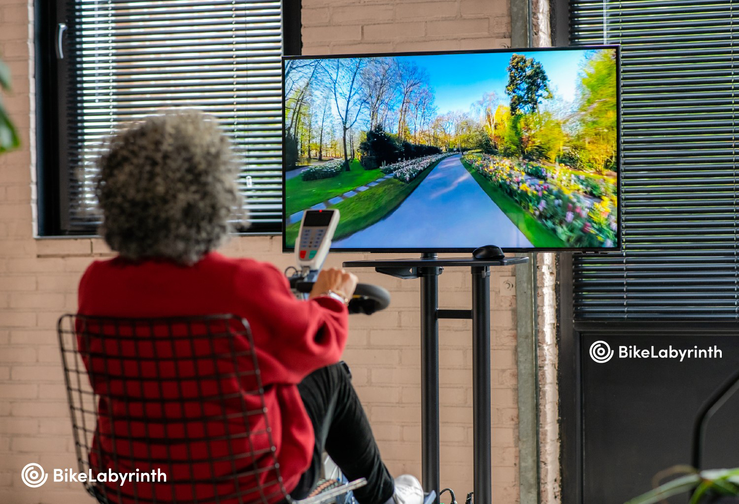 Bike Labyrinth für Geriatrie